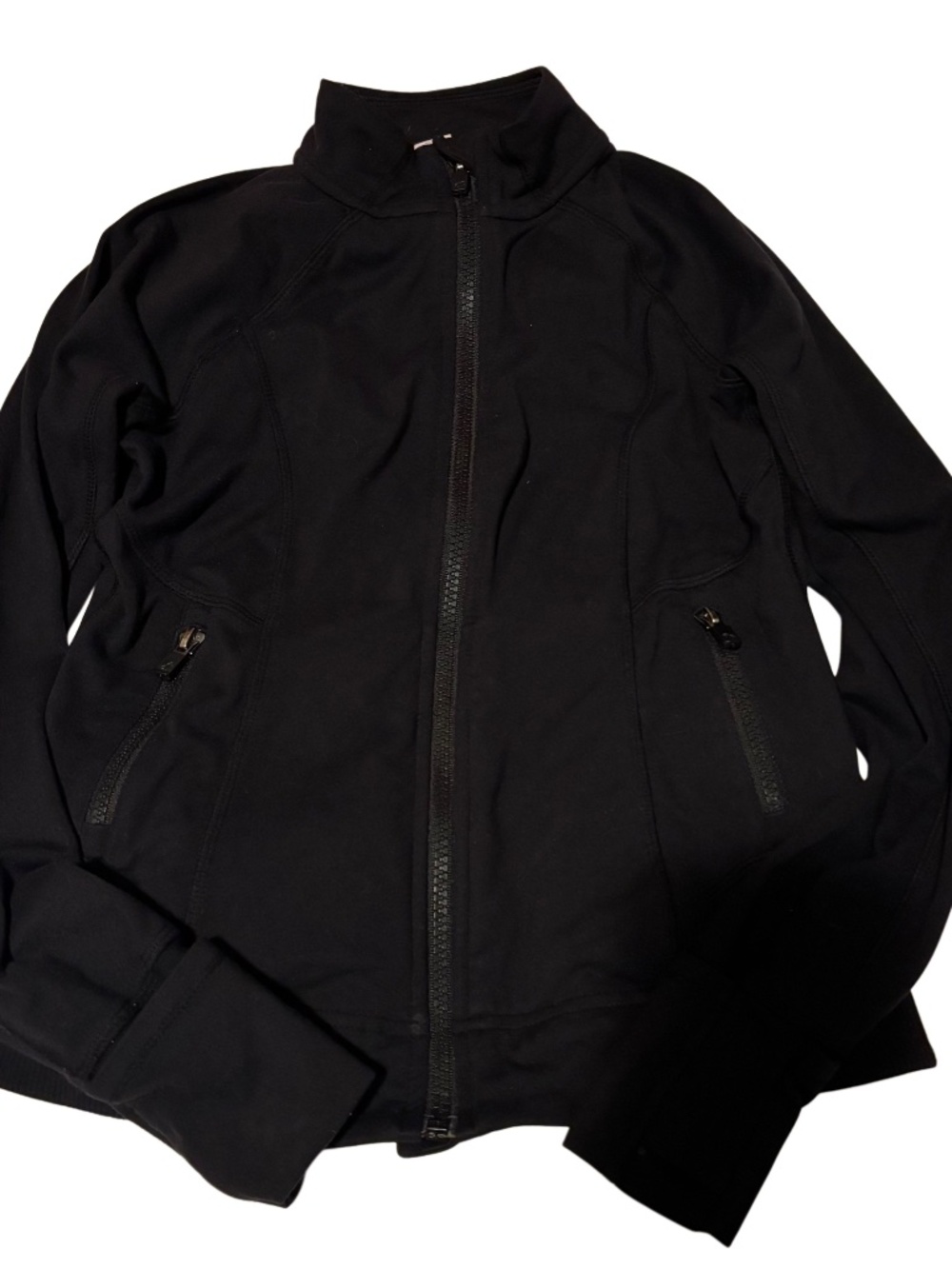Girls Athleta Girl Team Jacket in Black Sz MD (8-10)